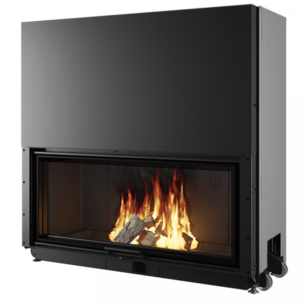 fc wi120 sl 600x600 - Fireplace insert Edilkamin Windo 120 black