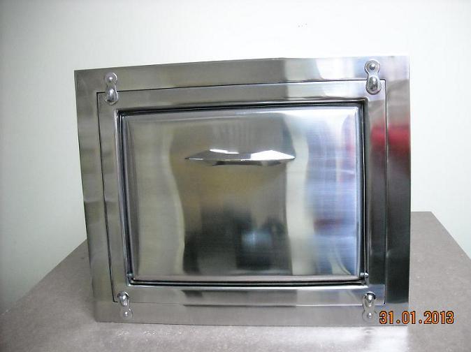 piekarnik pukiel - Piekarnik żeliwny z szybą i termometrem PŻE2T ( otwierany w prawo)