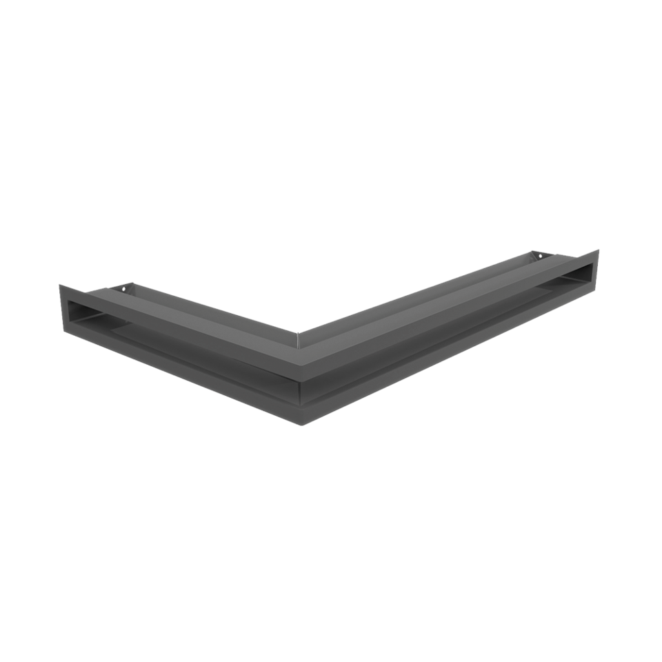 Zestaw kominek powietrzny stalowy KRATKI LUCY Prawy BLACK 14 kW Ø 200 z akcesoriami www kratka luft np 6 40 45s g 1 960 960 1 0 0 - Zestaw kominek powietrzny stalowy KRATKI LUCY Prawy BLACK 14 kW Ø 200 z akcesoriami