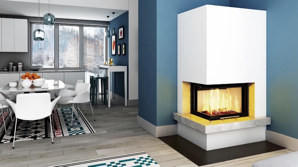 Wkład kominkowy z płaszczem wodnym DEFRO RIVA SM SHORT 16kW czarny Kominek Imperial Extra 10 cm blat Volcano 2LTh51 1024x575 - Wkład kominkowy z płaszczem wodnym DEFRO RIVA SM SHORT 16kW czarny