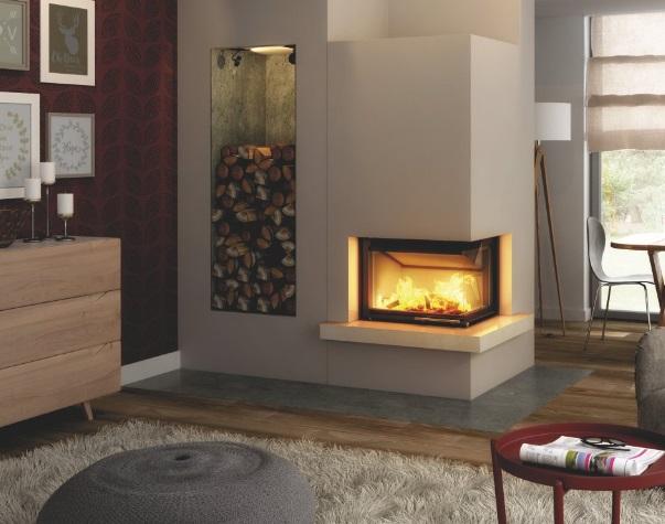 Smart 2pxlt - Fireplace complete Royal Smart  3PLh