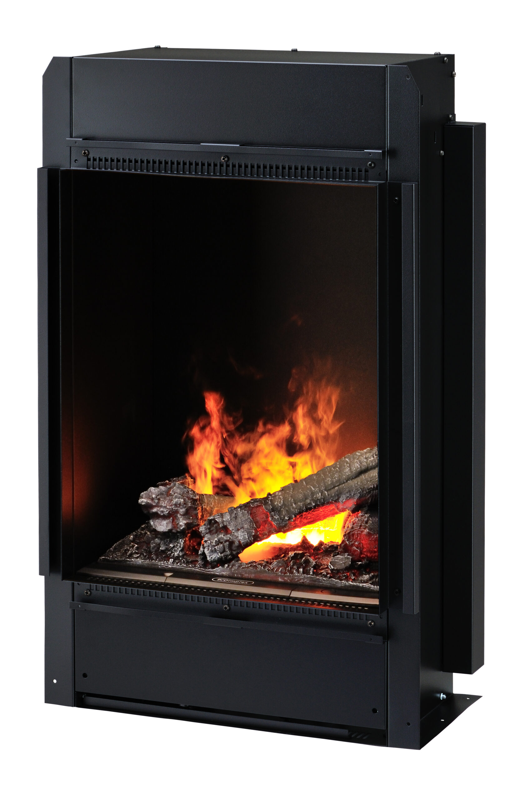 Zestaw kominek powietrzny stalowy KRATKI LUCY Prawy BLACK 14 kW Ø 200 z akcesoriami 03 dimplex engine 68 400 210258 left scaled 1 - Zestaw kominek powietrzny stalowy KRATKI LUCY Prawy BLACK 14 kW Ø 200 z akcesoriami