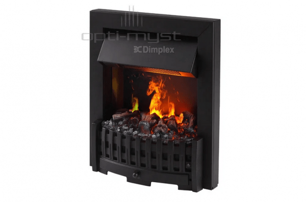 Danville czarny2 600x397 - Electric fireplace 3D Opti-Myst Danville brass