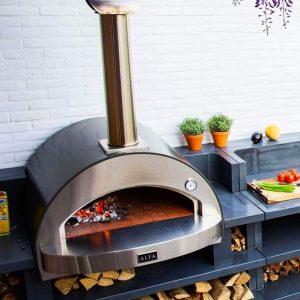 4 pizze outdoor living garden pizza oven 1200x750 Kopia 300x300 - Piec do pizzy Alfa Forni 4 PIZZE miedziany