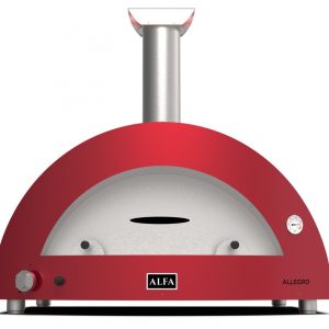 moderno 5 pizzerossofrontale899 300x300 - Piec Hybrydowy do pizzy Alfa Forni MODERNO 5 na gaz i drewno czerwony antyczny