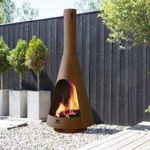Froya corten ute 1 300x300 - Garden fireplace Froya