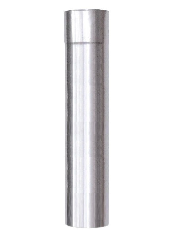 kf rura prosta 1m - Rura 1m wkładu kominowego fi 120 grubość 0,8mm