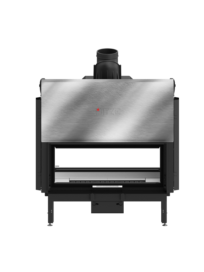 Zestaw ruchomego rusztu Rosetta 5.0 AR105x43.DGS ARDENTE Dwustronny Gilotyna Standard bez decor 2 - Zestaw ruchomego rusztu Rosetta 5.0