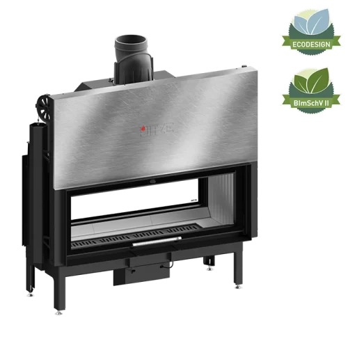 Zestaw ruchomego rusztu Rosetta 5.0 HITZE ARDENTE ARD120x43DGS kominek fireplace DECOR 2 - Zestaw ruchomego rusztu Rosetta 5.0