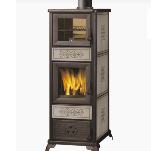 DECOR C 300x300 - Freestanding wood-burning stove DECOR C with an oven