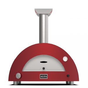 moderno 2 pizzerossofrontale838 300x300 - Piec do pizzy Alfa Forni MODERNO 2 na gaz i drewno czerwony antyczny