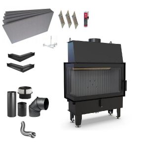 Wkład kominkowy Defro IMPULS ME BL BLACK LINE czarny w zestawie z materiałami do zabudowy Zestaw IMPULS ME BL carny ceram BLACKLINE 300x300 - Wkład kominkowy Defro IMPULS ME BL BLACK LINE czarny w zestawie z materiałami do zabudowy