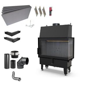 Wkład kominkowy Defro IMPULS ME BP BLACK LINE czarny w zestawie z materiałami do zabudowy Zestaw IMPULS ME BP czarny ceramBLACKLINE 300x300 - Wkład kominkowy Defro IMPULS ME BP BLACK LINE czarny w zestawie z materiałami do zabudowy