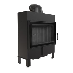 Kominek powietrzny stalowy KRATKI LUCY SLIM 10 kW Ø 160 czarne wyłożenie LUCY SLIM 10 czarny 300x300 - Kominek powietrzny stalowy KRATKI LUCY SLIM 10 kW Ø 160 czarne wyłożenie